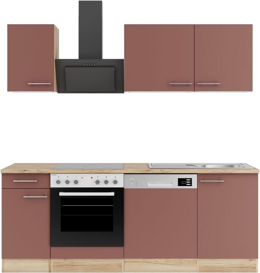 OPTIFIT Keuken Bella Breedte 210 cm optioneel met elektrische apparaten - Foto 2