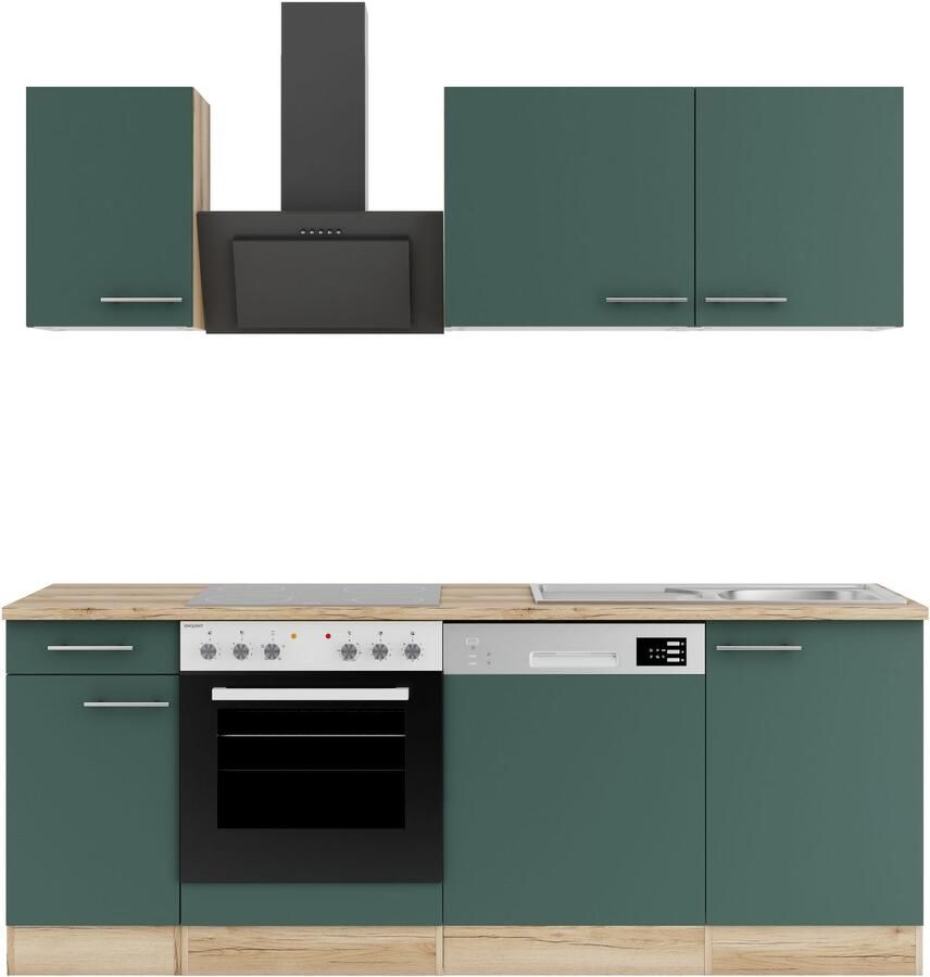 OPTIFIT Keuken Bella Breedte 210 cm optioneel met elektrische apparaten - Foto 2