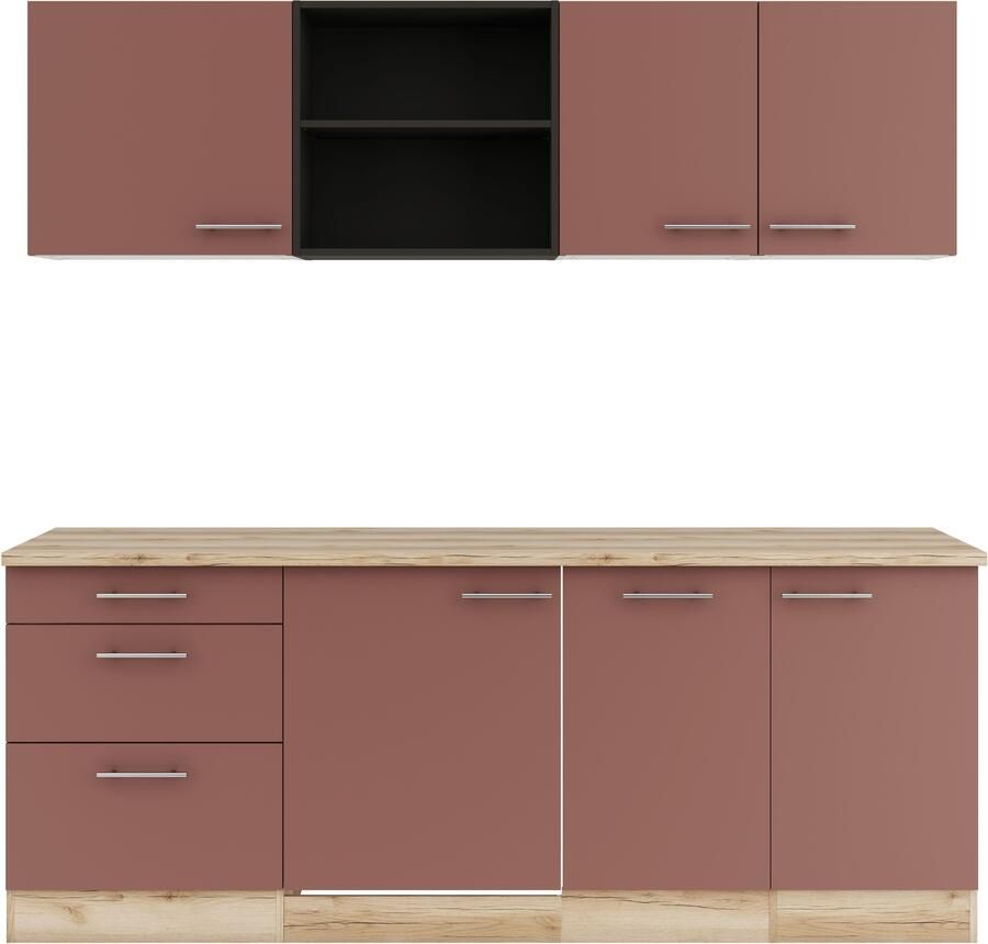 OPTIFIT Keuken Bella Breedte 210 cm optioneel met elektrische apparaten - Foto 3