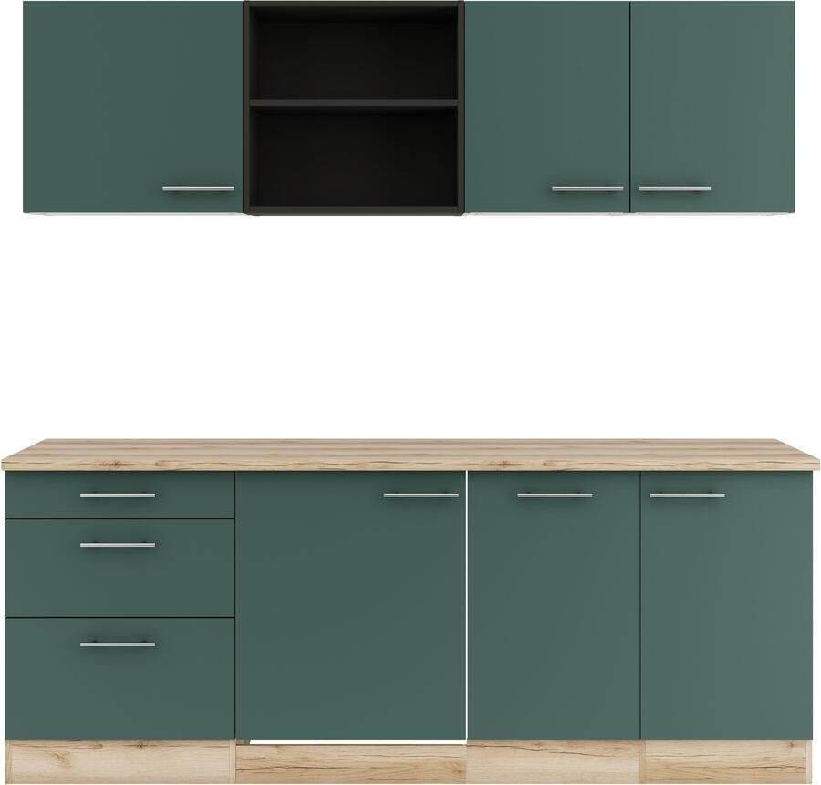 OPTIFIT Keuken Bella Breedte 210 cm optioneel met elektrische apparaten - Foto 3