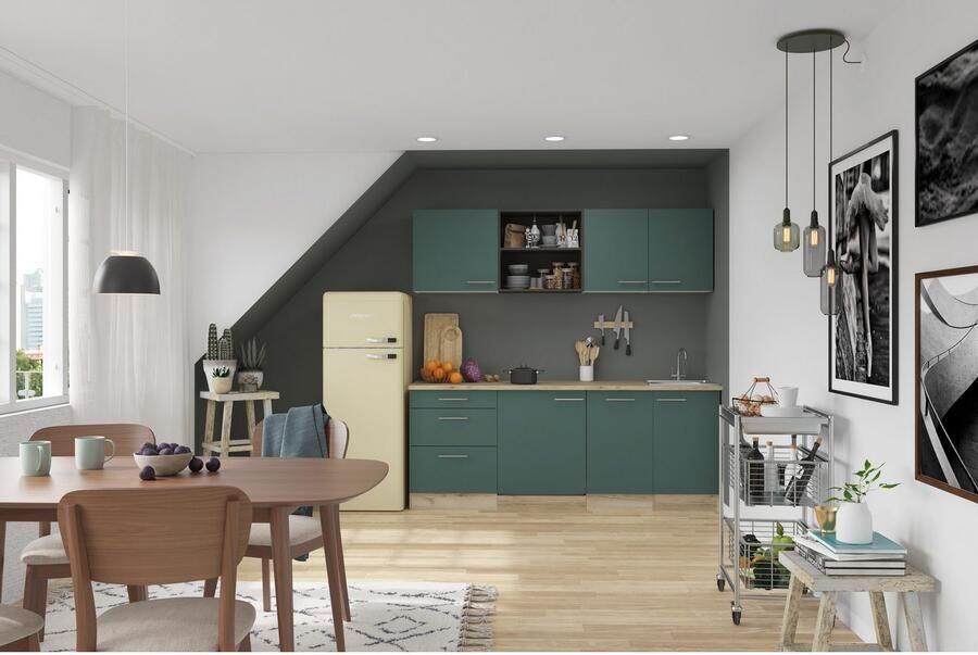 OPTIFIT Keuken Bella Breedte 210 cm optioneel met elektrische apparaten - Foto 2