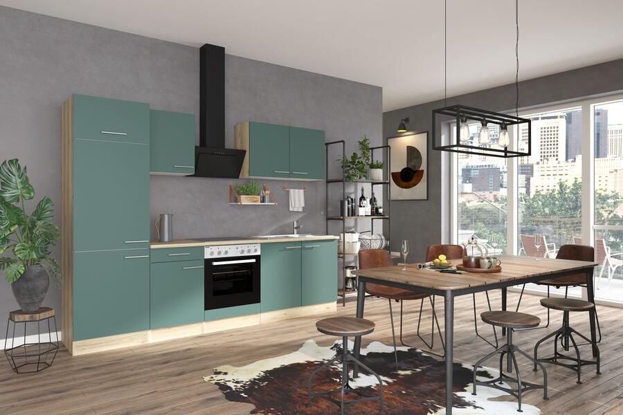 OPTIFIT Keuken Bella Breedte 210 cm optioneel met elektrische apparaten - Foto 4