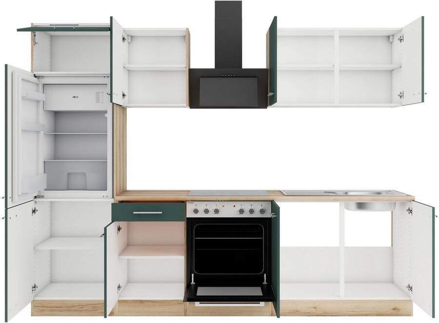 OPTIFIT Keuken Bella Breedte 210 cm optioneel met elektrische apparaten - Foto 3