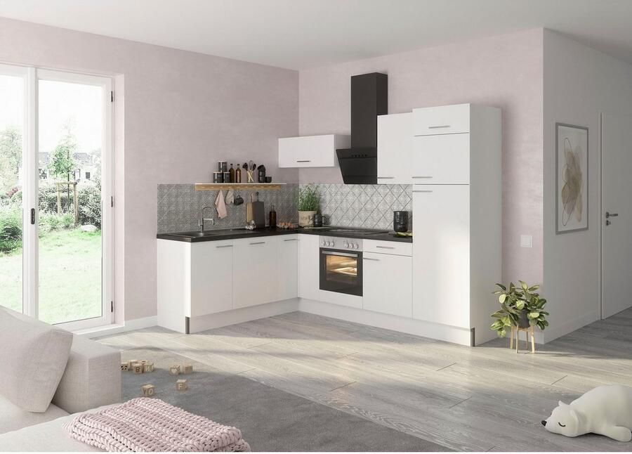 OPTIFIT Keuken Klara 200 x 270 cm breed optioneel met elektrische apparaten