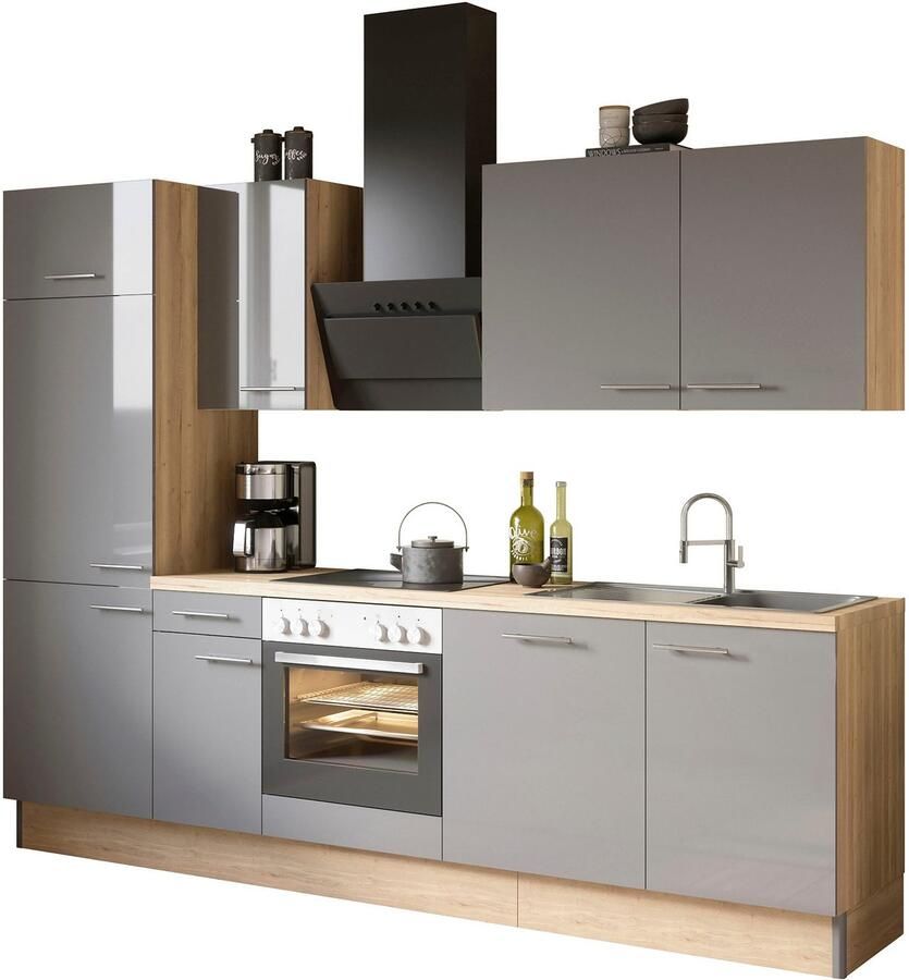 OPTIFIT Keuken Klara Breedte 270 cm optioneel met elektrische apparaten