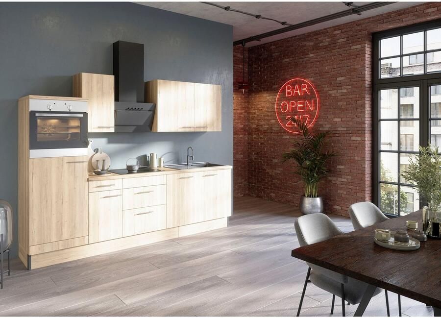 OPTIFIT Keuken Klara Breedte 270 cm optioneel met elektrische apparaten