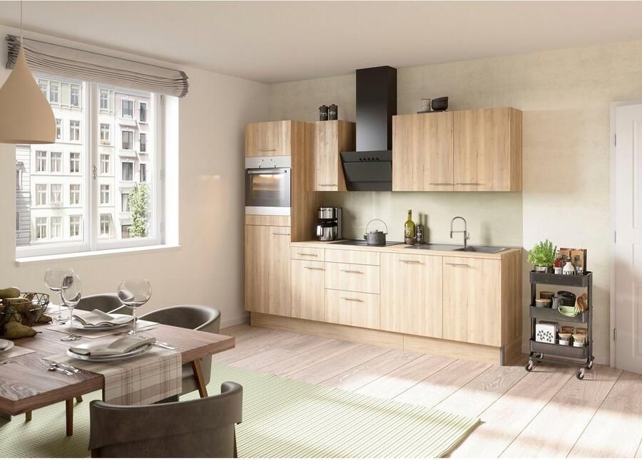 OPTIFIT Keuken Klara Breedte 270 cm optioneel met elektrische apparaten