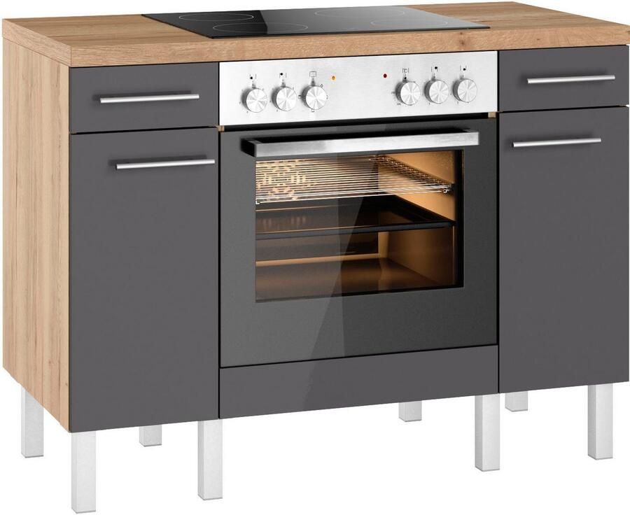 OPTIFIT Keuken Lilly Breedte 120 optioneel met elektrische apparaten