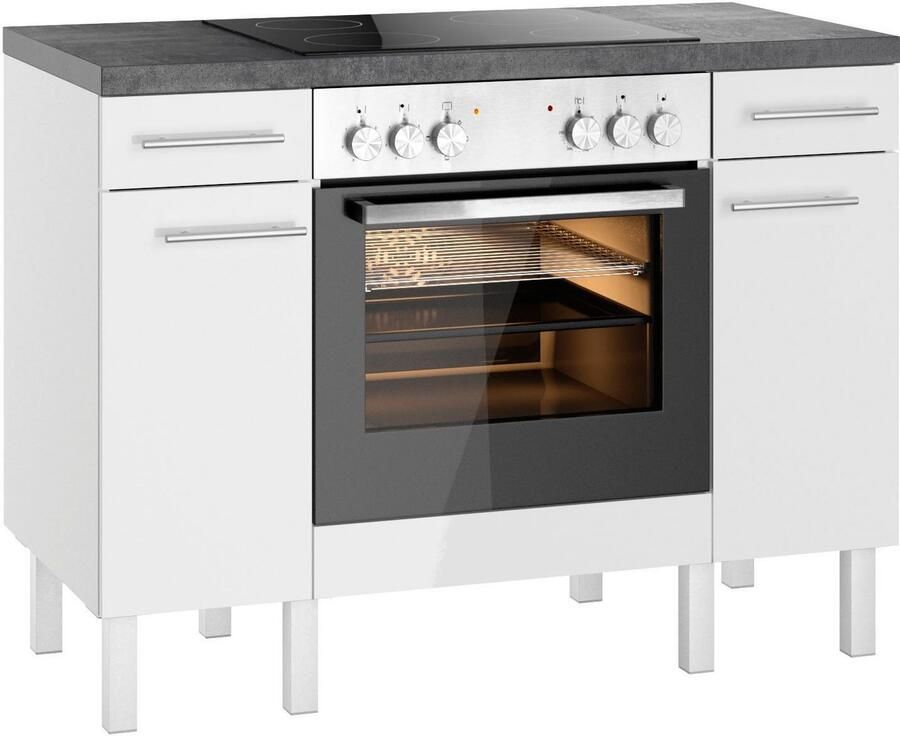 OPTIFIT Keuken Lilly Breedte 120 optioneel met elektrische apparaten