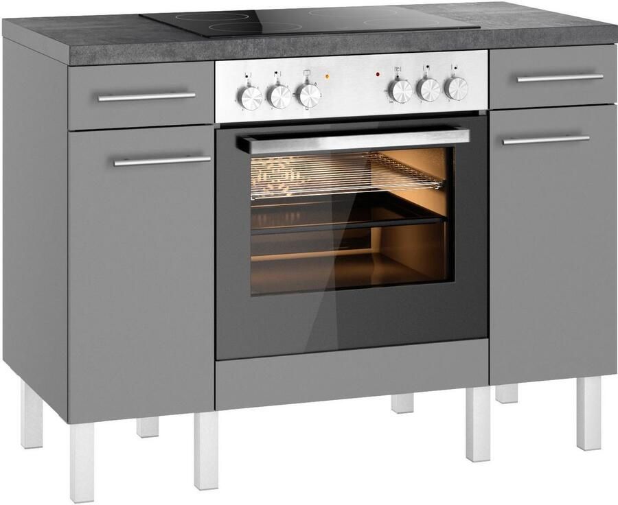 OPTIFIT Keuken Lilly Breedte 120 optioneel met elektrische apparaten