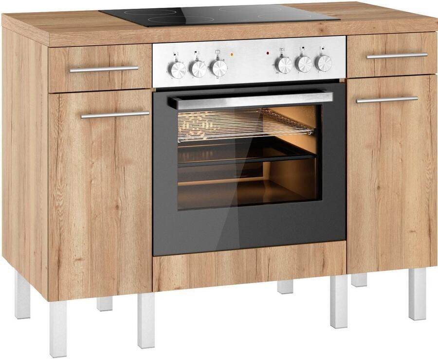 OPTIFIT Keuken Lilly Breedte 120 optioneel met elektrische apparaten