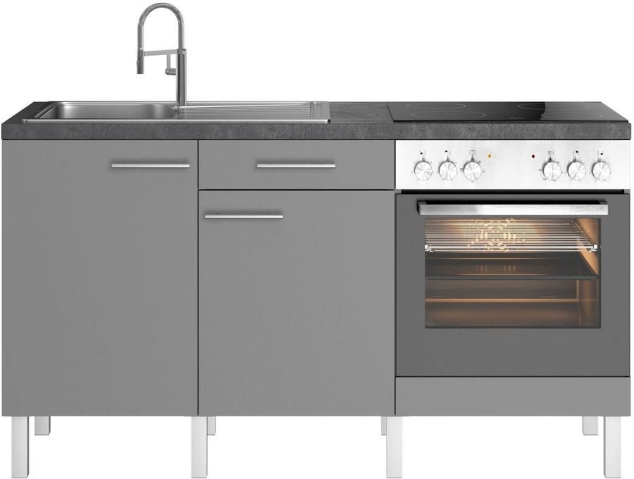 OPTIFIT Keuken Lilly Breedte 160 cm optioneel met elektrische apparaten - Foto 6