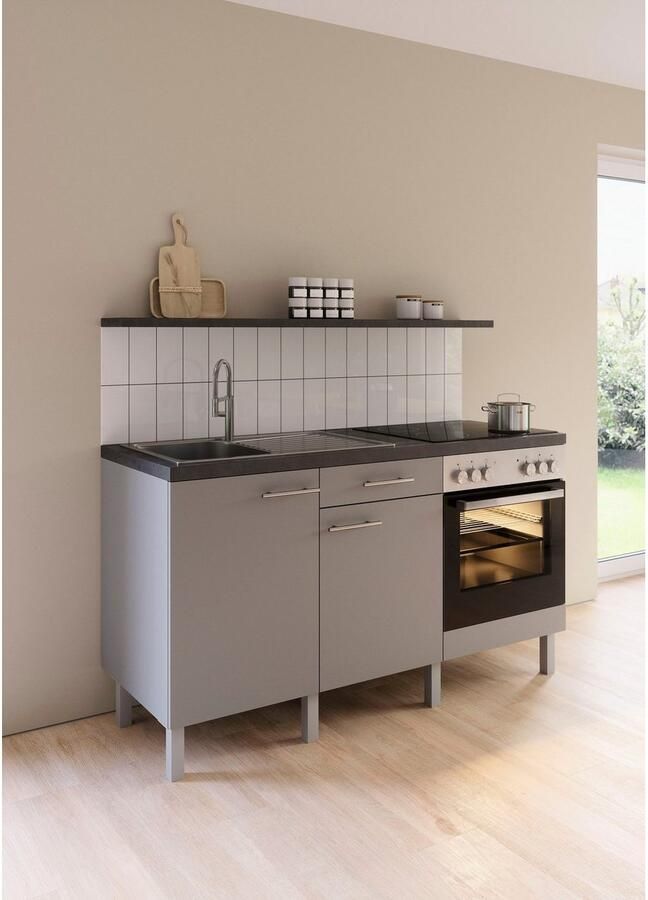 OPTIFIT Keuken Lilly Breedte 160 cm optioneel met elektrische apparaten - Foto 2