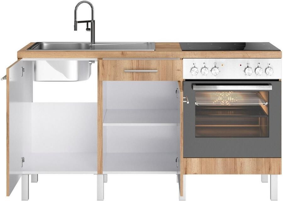OPTIFIT Keuken Lilly Breedte 160 cm optioneel met elektrische apparaten - Foto 5
