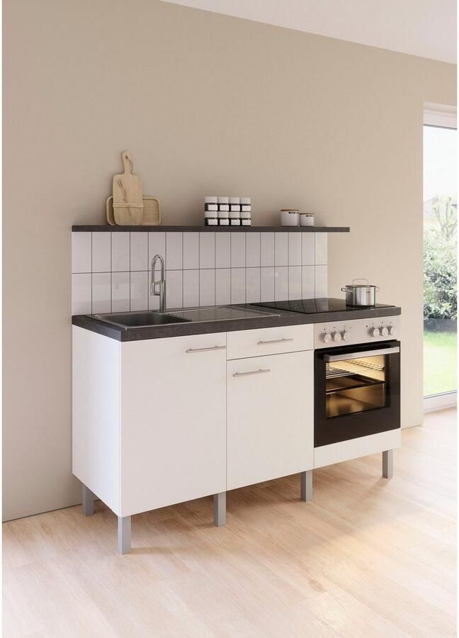 OPTIFIT Keuken Lilly Breedte 160 cm optioneel met elektrische apparaten - Foto 2