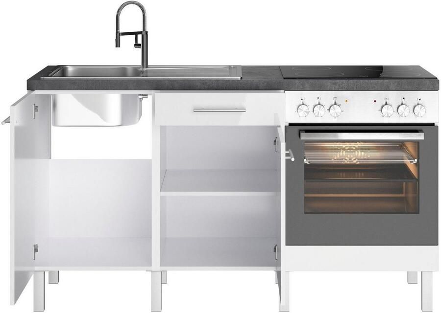 OPTIFIT Keuken Lilly Breedte 160 cm optioneel met elektrische apparaten - Foto 5