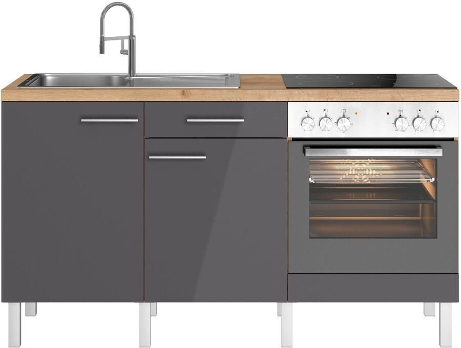 OPTIFIT Keuken Lilly Breedte 160 cm optioneel met elektrische apparaten - Foto 6