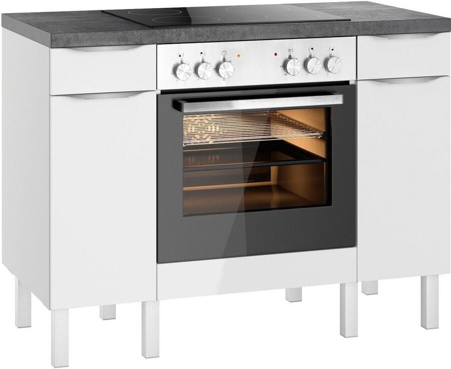 OPTIFIT Keuken Lilly2 Breedte 120 cm optioneel met elektrische apparaten