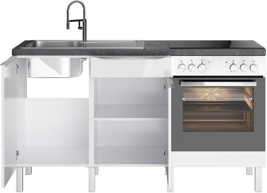 OPTIFIT Keuken Lilly2 Breedte 160 cm optioneel met elektrische apparaten - Foto 2