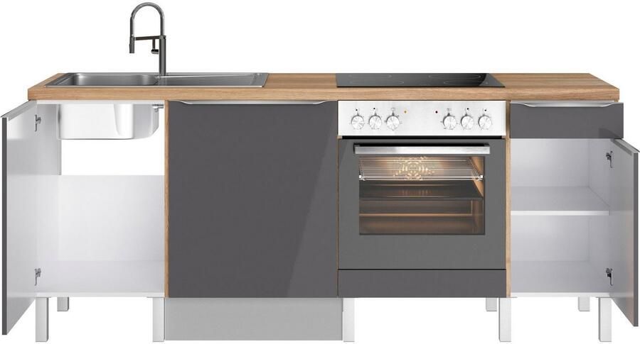 OPTIFIT Keuken Lilly2 Breedte 210 cm optioneel met elektrische apparaten - Foto 5
