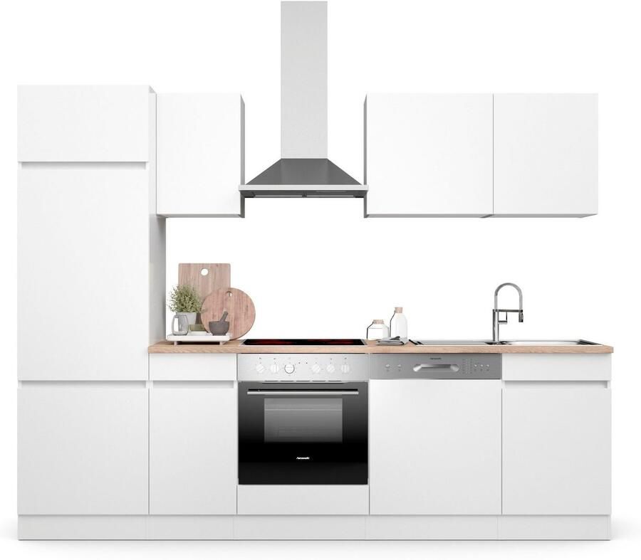 OPTIFIT Keuken Safeli Breedte 270 cm naar keuze met of zonder Hanseatic elektrische apparaten - Foto 3