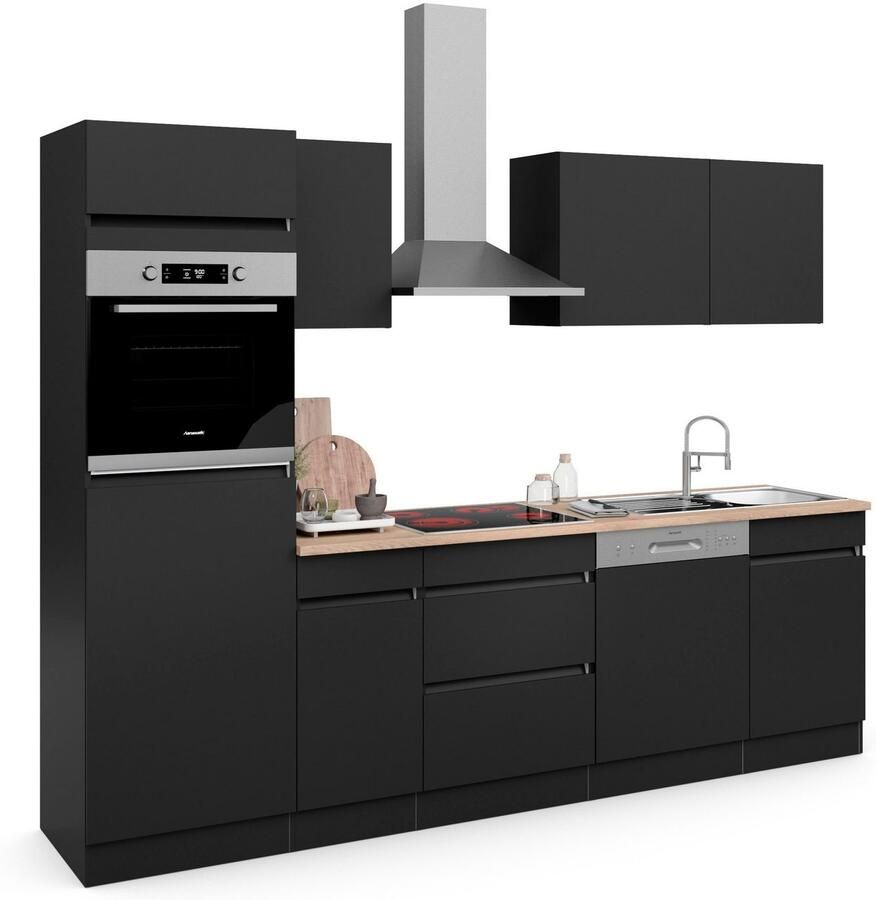 OPTIFIT Keuken Safeli Breedte 270 cm naar keuze met of zonder Hanseatic elektrische apparaten - Foto 2