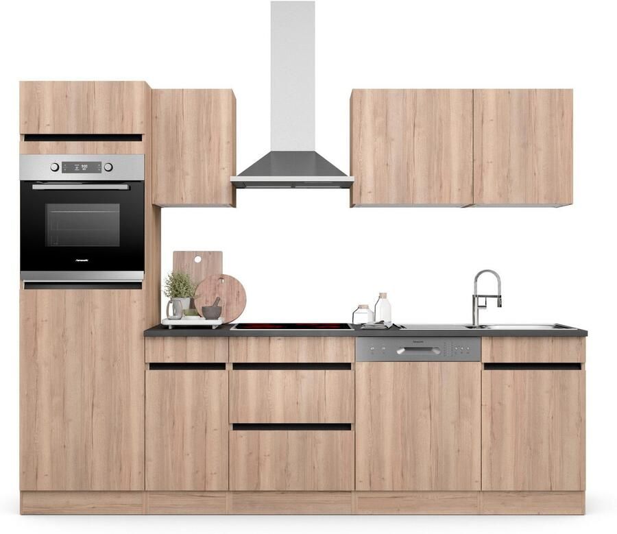 OPTIFIT Keuken Safeli Breedte 270 cm naar keuze met of zonder Hanseatic elektrische apparaten - Foto 3