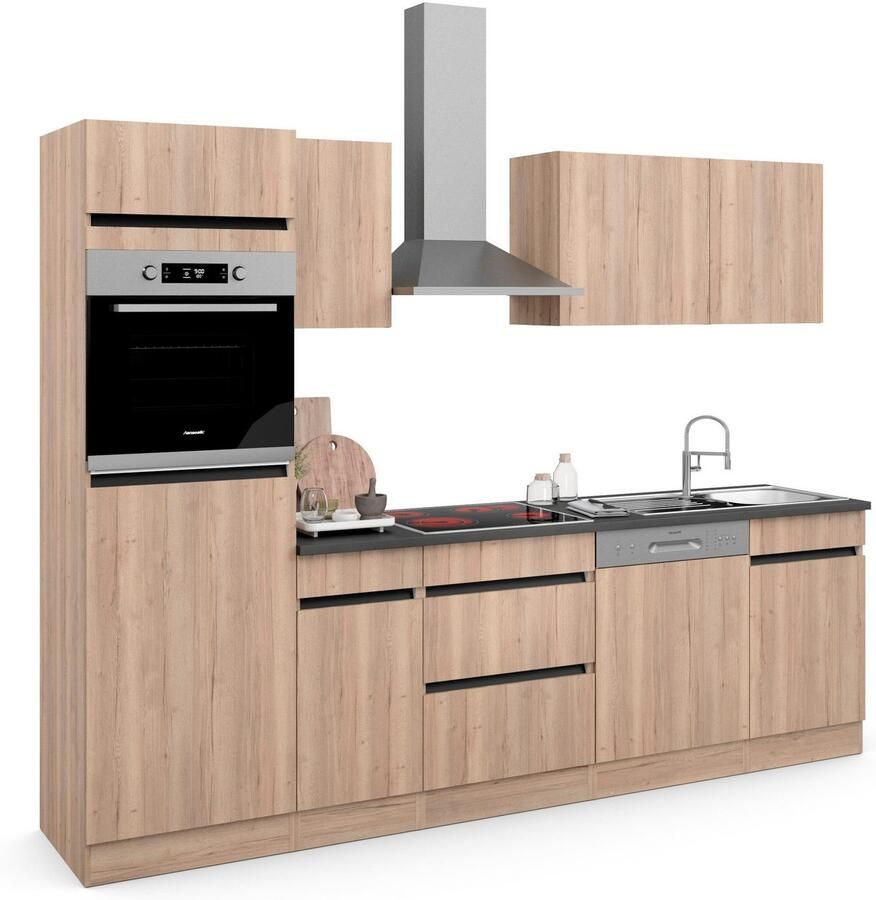 OPTIFIT Keuken Safeli Breedte 270 cm naar keuze met of zonder Hanseatic elektrische apparaten - Foto 2