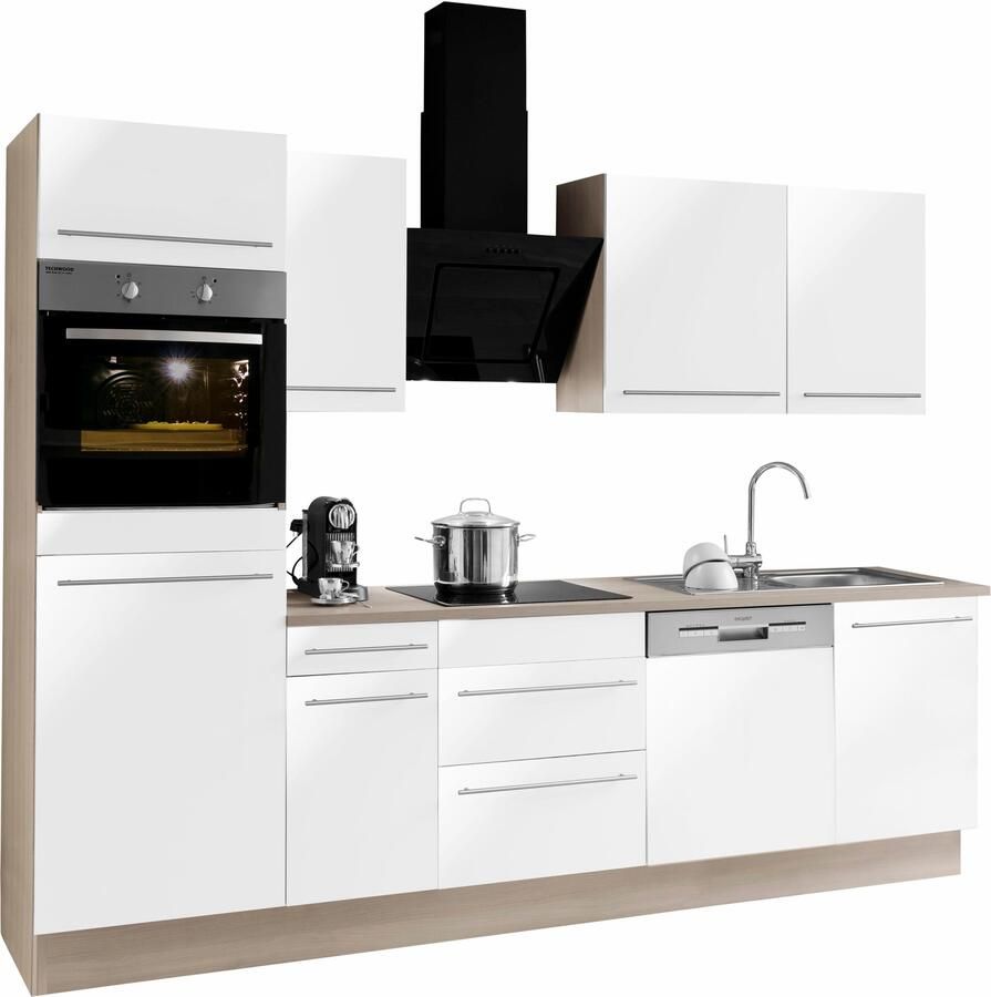 OPTIFIT Keukenblok Bern Breedte 270 cm optioneel met elektrische apparaten - Foto 7