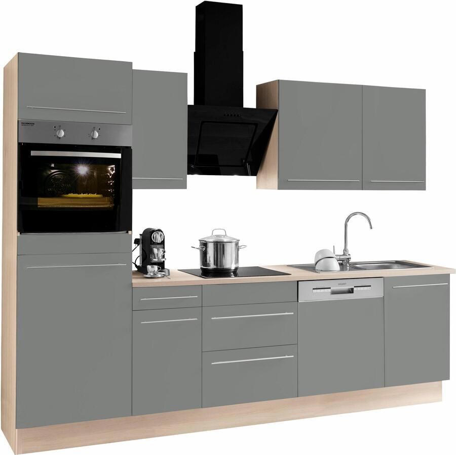 OPTIFIT Keukenblok Bern Breedte 270 cm optioneel met elektrische apparaten - Foto 4