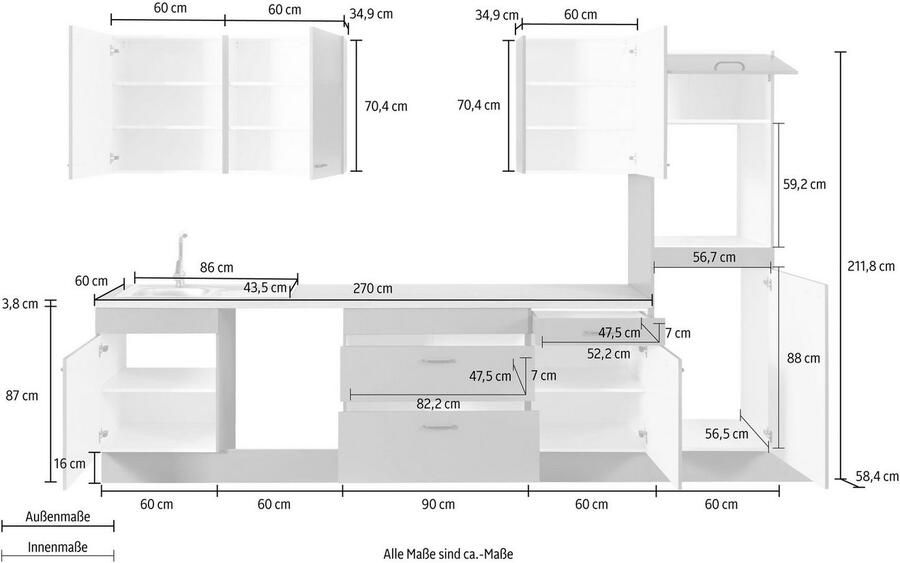 OPTIFIT Keukenblok Elga - Foto 2