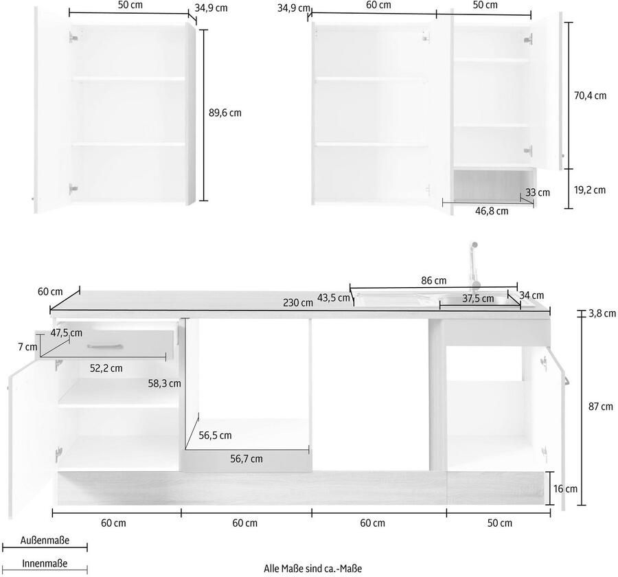 OPTIFIT Keukenblok Elga - Foto 2