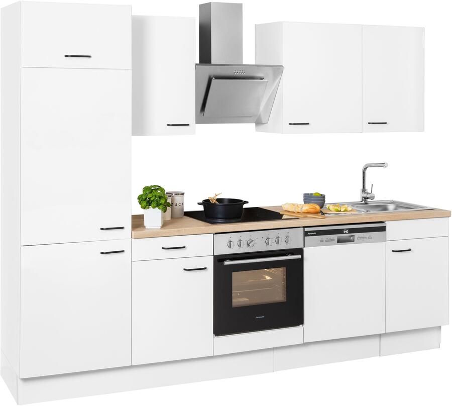 OPTIFIT Keukenblok Elga Premium keuken met soft-close functie volledig uittrekbaar breedte 280 cm - Foto 9
