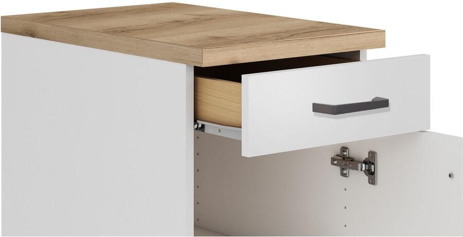 OPTIFIT Keukenblok Ester Breedte 270 cm optioneel met E-apparaten aan de zijkant omkeerbaar - Foto 4