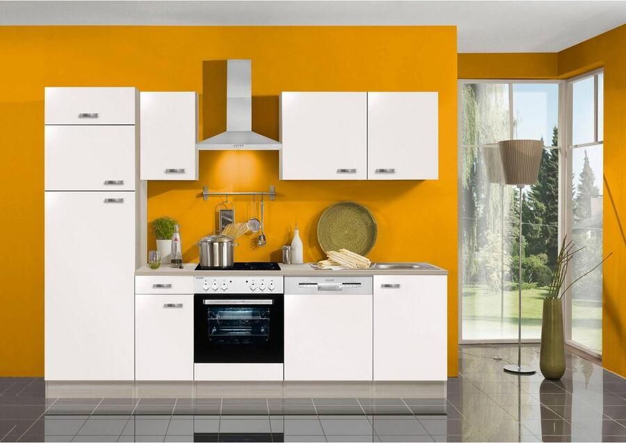 OPTIFIT Keukenblok Faro Breedte 270 cm optioneel met elektrische apparaten met werkblad - Foto 2