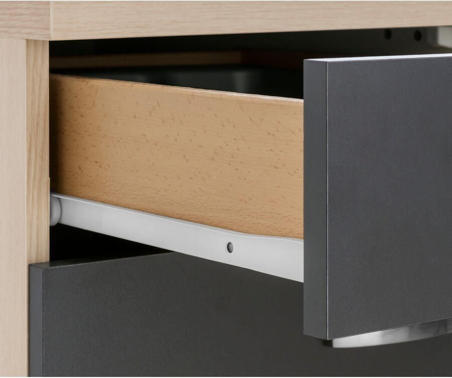 OPTIFIT Keukenblok Faro Breedte 270 cm optioneel met elektrische apparaten met werkblad - Foto 2