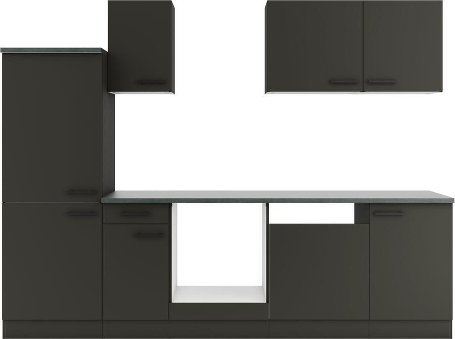 OPTIFIT Keukenblok Palma Breedte 270 cm optioneel met E-apparaten aan de zijkant omkeerbaar - Foto 4