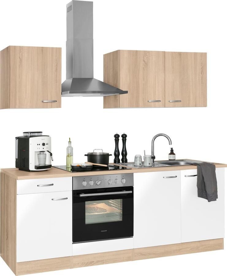 OPTIFIT Keukenblok Parare zonder elektrische apparaten breedte 210 cm - Foto 8