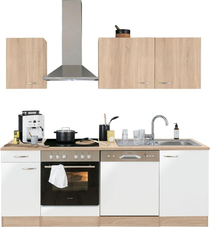 OPTIFIT Keukenblok Parare zonder elektrische apparaten breedte 210 cm - Foto 2