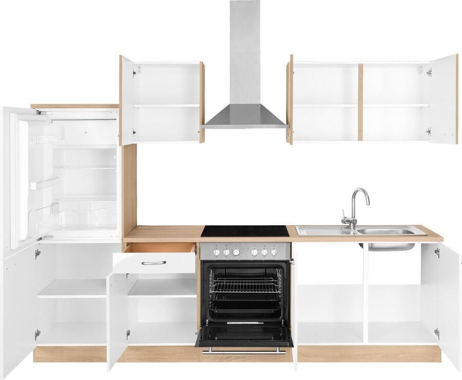 OPTIFIT Keukenblok Parare zonder elektrische apparaten breedte 270 cm - Foto 3