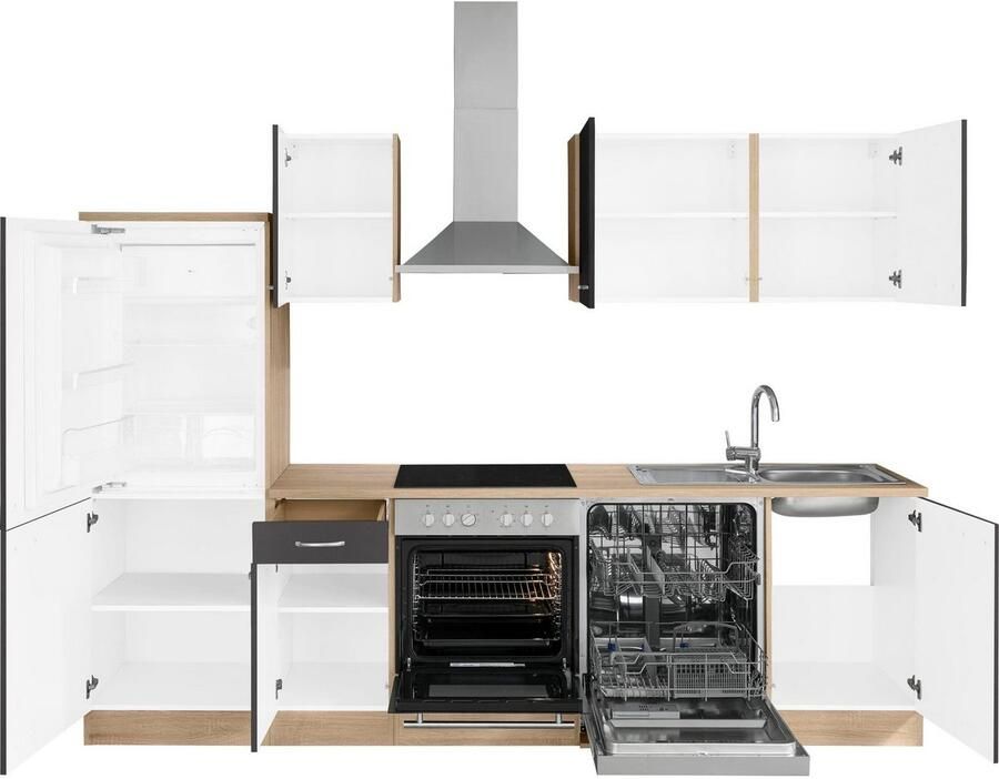 OPTIFIT Keukenblok Parare zonder elektrische apparaten breedte 270 cm - Foto 3