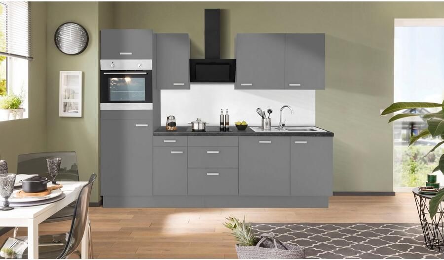 OPTIFIT Keukenblok Parma zonder elektrische apparaten breedte 270 cm - Foto 3