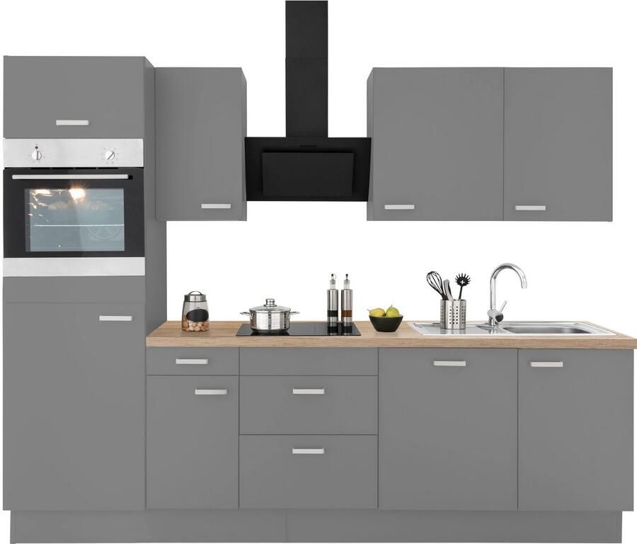 OPTIFIT Keukenblok Parma zonder elektrische apparaten breedte 270 cm - Foto 2