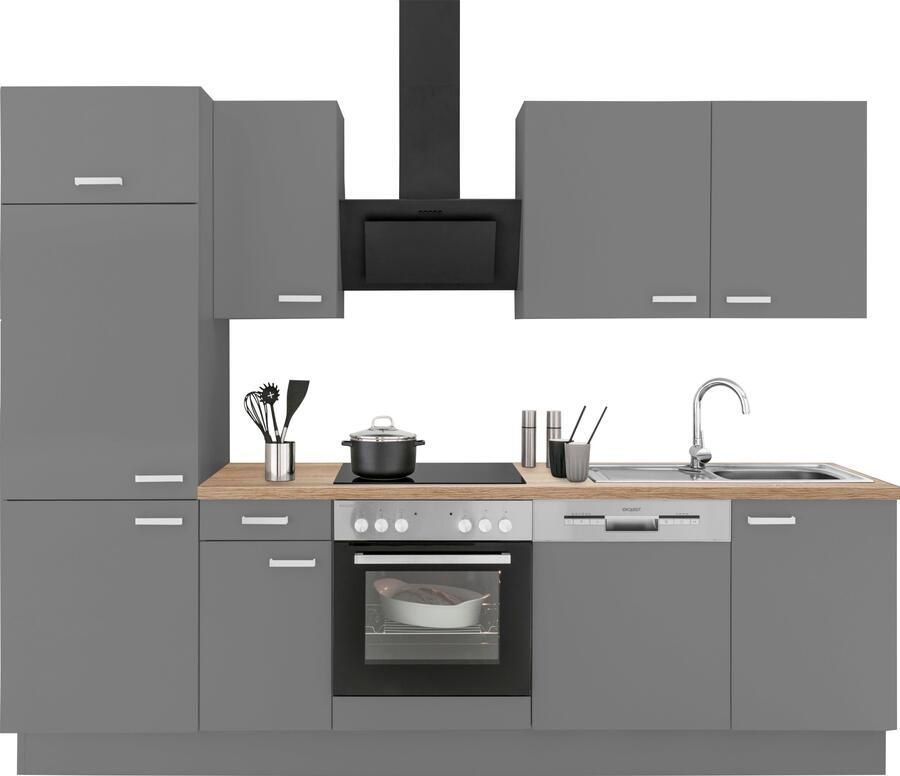 OPTIFIT Keukenblok Parma zonder elektrische apparaten breedte 270 cm - Foto 5