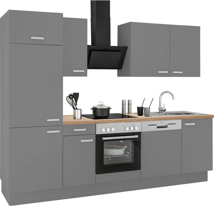 OPTIFIT Keukenblok Parma zonder elektrische apparaten breedte 270 cm