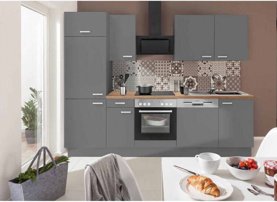 OPTIFIT Keukenblok Parma zonder elektrische apparaten breedte 270 cm - Foto 2