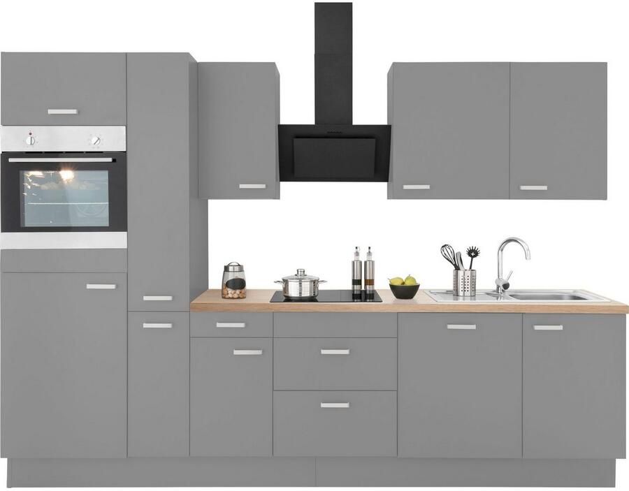 OPTIFIT Keukenblok Parma zonder elektrische apparaten breedte 300 cm - Foto 2