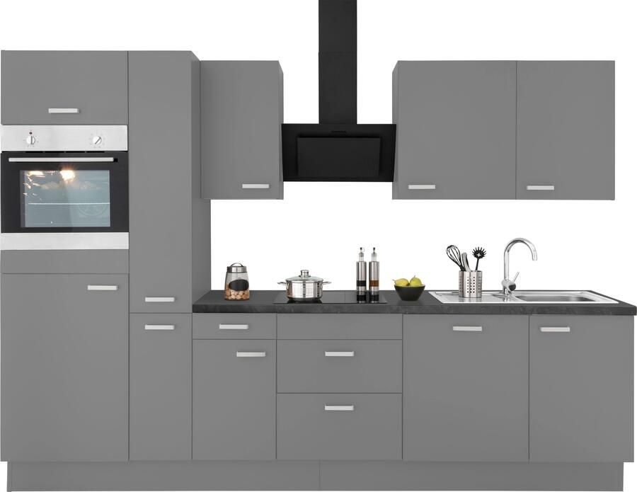 OPTIFIT Keukenblok Parma zonder elektrische apparaten breedte 300 cm - Foto 5