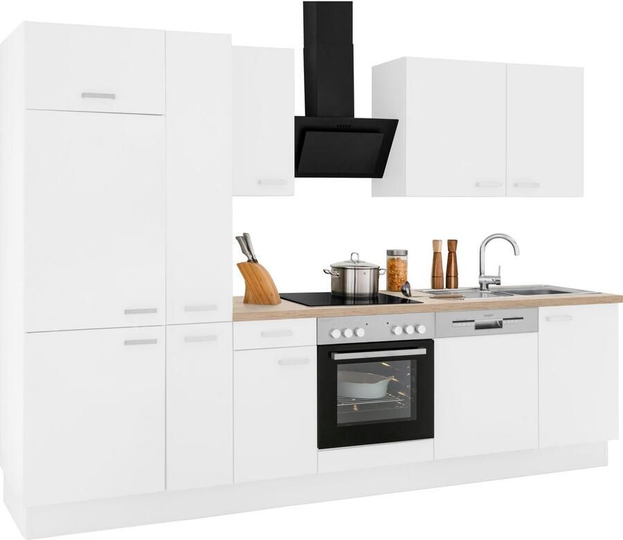 OPTIFIT Keukenblok Parma zonder elektrische apparaten breedte 300 cm