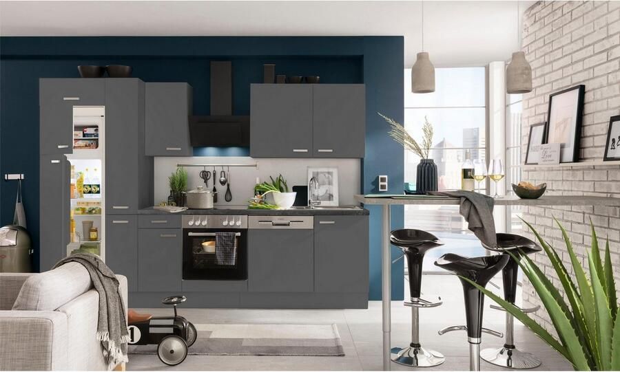 OPTIFIT Keukenblok Parma zonder elektrische apparaten breedte 300 cm - Foto 2